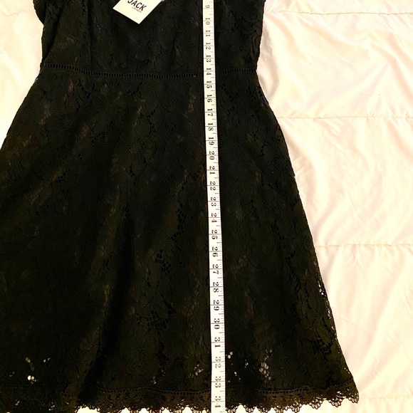 Jack by BB Dakota black lace dress - Picture 2 of 4